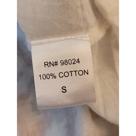 House of Harlow 1960 Tiered Boho Preppy Print‎ Smocked Skirt Women's Size Small - Picture 5 of 10